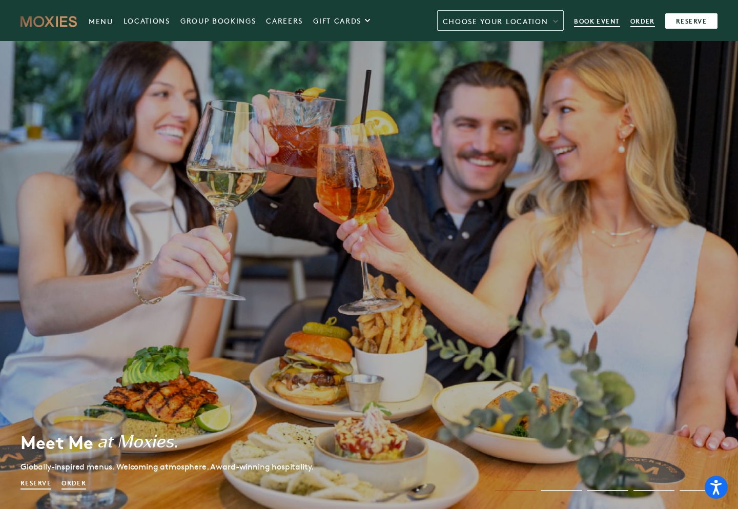 Moxies website